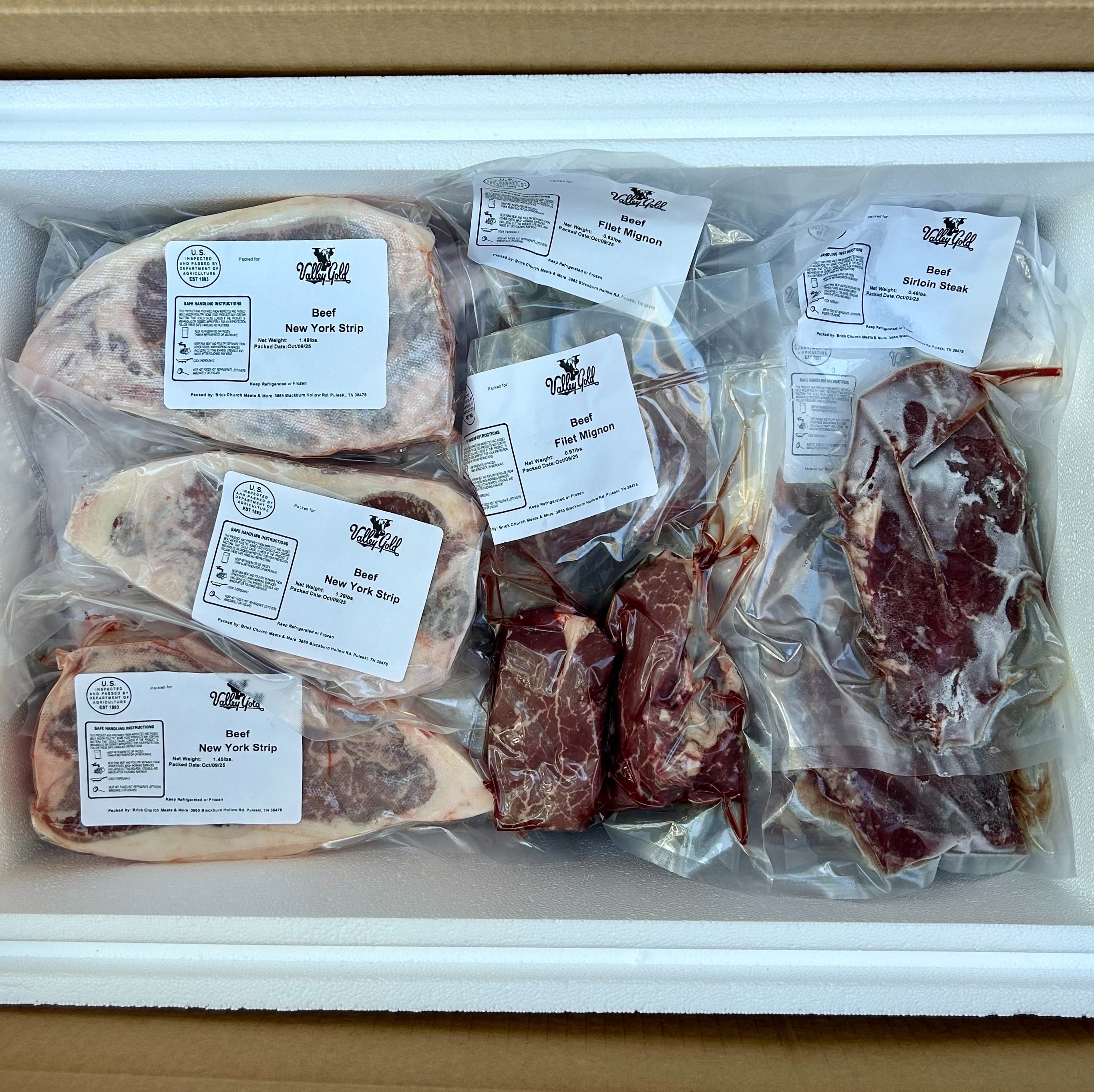 Valley Gold American Angus ¼ Beef Bundle